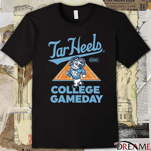 2026 College Gameday UNC Tarheels Basketball Mascot t-shirt