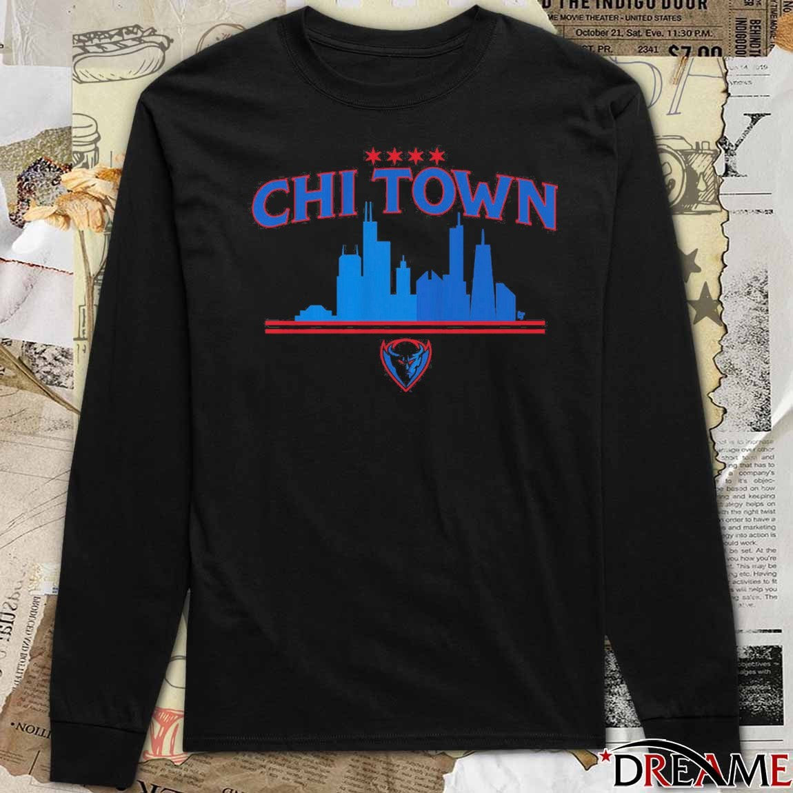 2026 DePaul Blue Demons Basketball Chi Town t-shirt