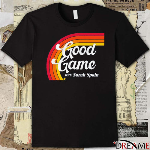 2026 DePaul BlueSarah Spain Good Game With Sarah Spain Logo t-shirt