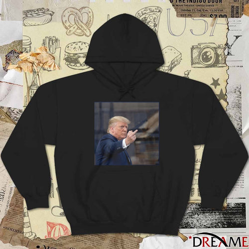 2026 Donald Trump Flips Off Middle Finger On Michigan t-shirt