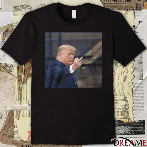 2026 Donald Trump Flips Off Middle Finger On Michigan t-shirt