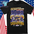 2026 Double Gold Medalists USA Beat Canada 2026 ICE Hockey Winner Olympic Champions Shirt