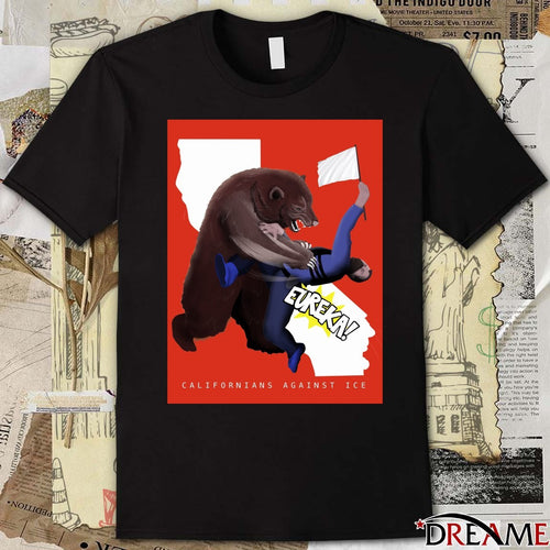 2026 Eureka Californians Against ICE t-shirt