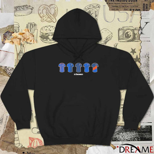 2026 FC Cincinnati Jersey Retrospective t-shirt