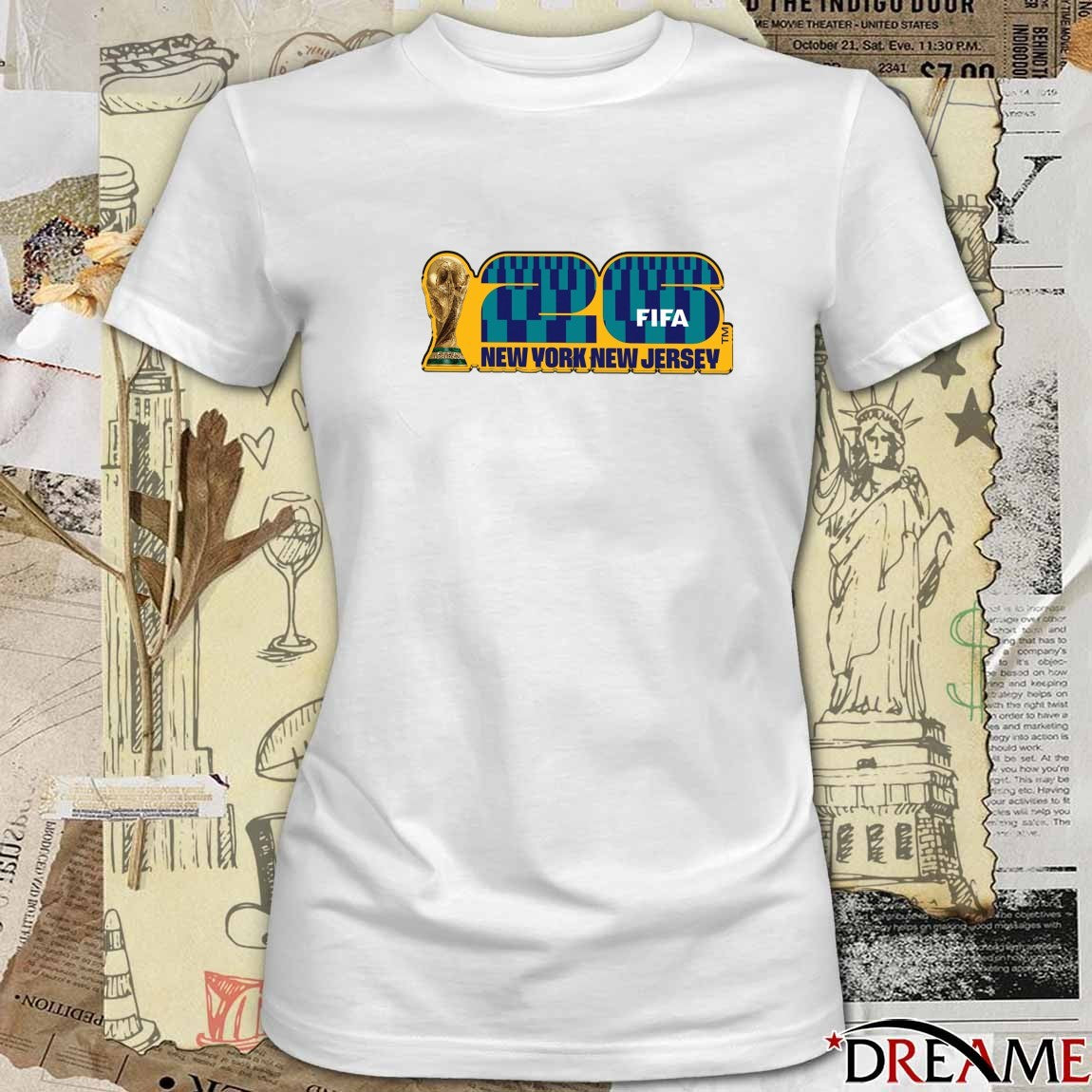 2026 Fifa New York New Jersey World Cup t-shirt