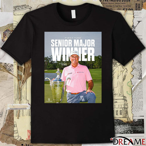 2026 First Time Senior Major Winner Stewart Cink PGA TOUR Poster t-shirt