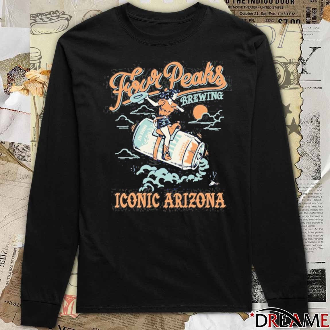 2026 Four Peaks Brewing Iconic Arizona Cowgirl Tank Concert t-shirt