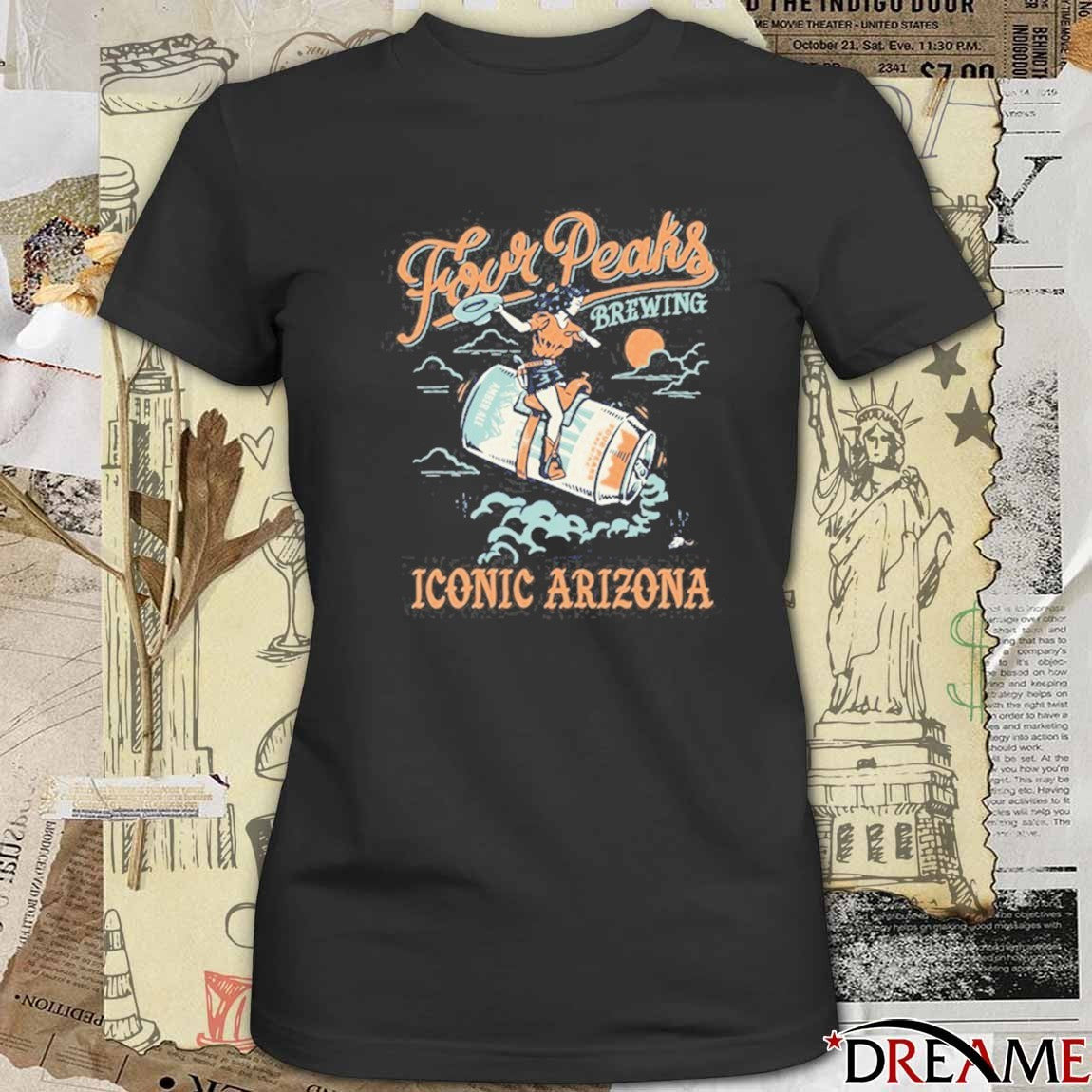 2026 Four Peaks Brewing Iconic Arizona Cowgirl Tank Concert t-shirt