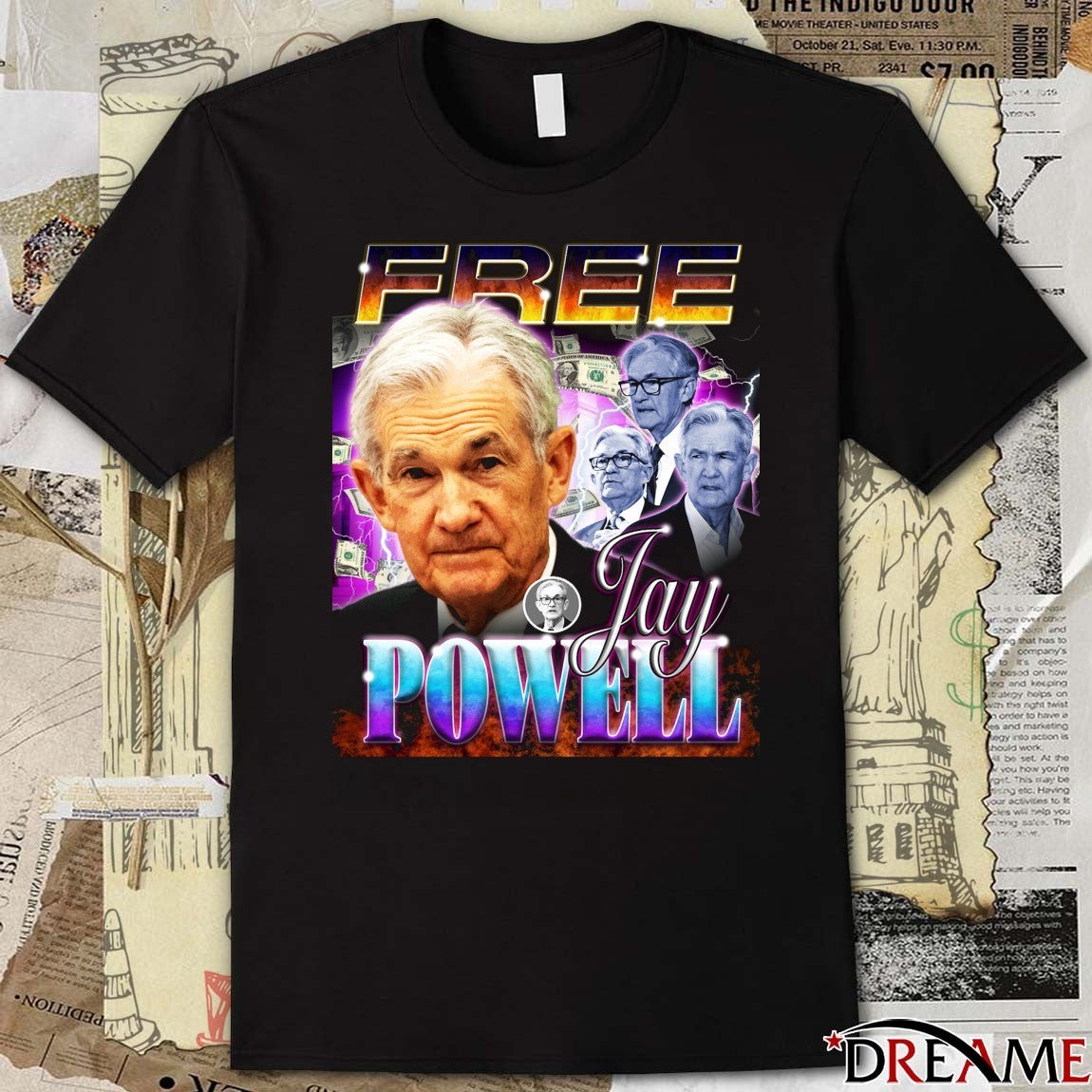 2026 Free Jay Powell t-shirt