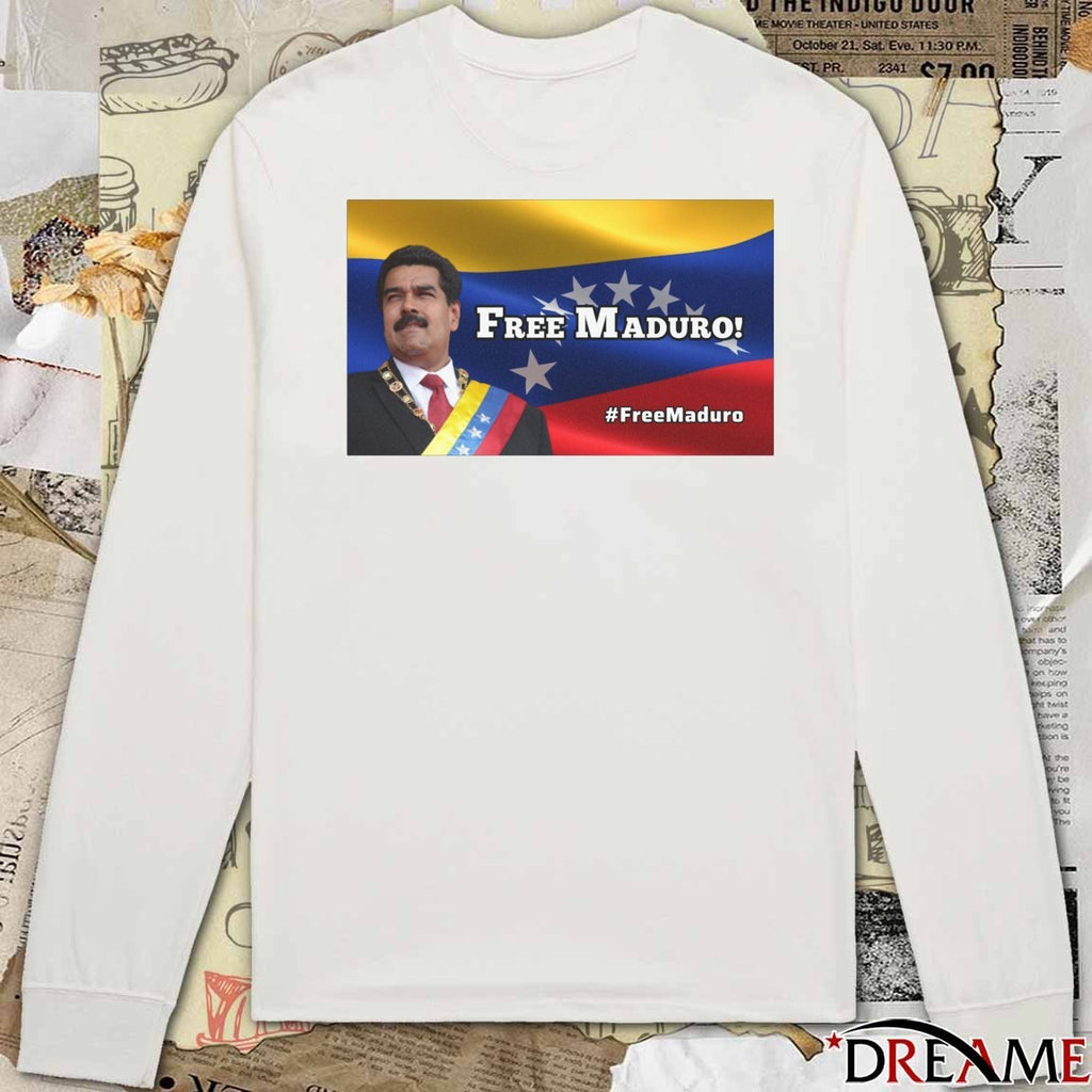 2026 Free Nicolás Maduro – Free Venezuela t-shirt