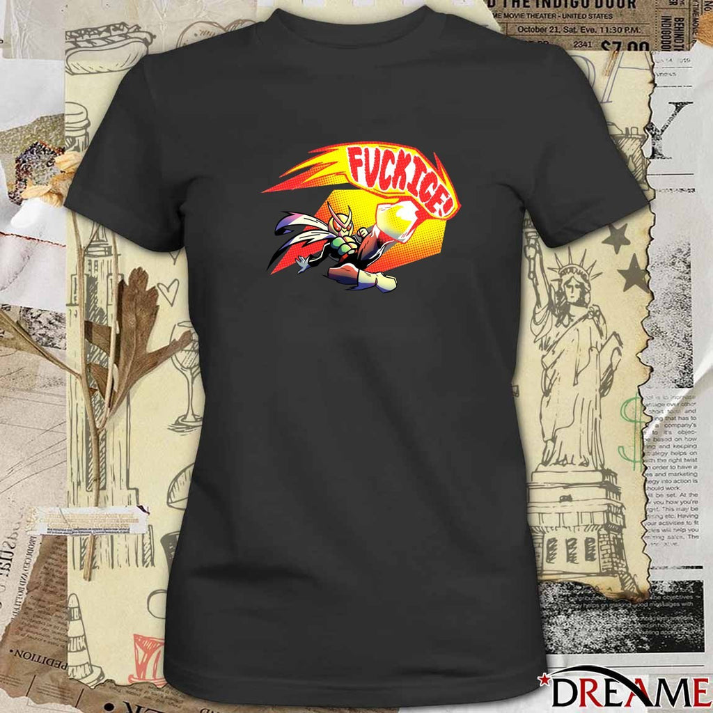 2026 Fuck ICE Superhero-Like Figure t-shirt