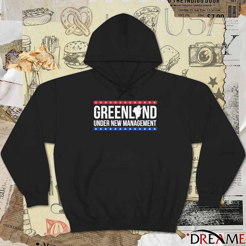 2026 Greenland Under New Management Hands off Greenland t-shirt