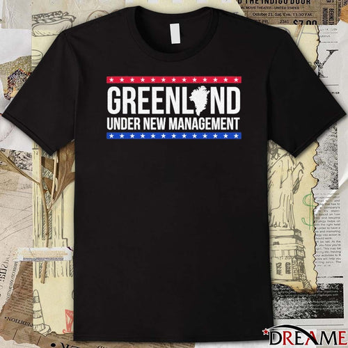 2026 Greenland Under New Management Hands off Greenland t-shirt
