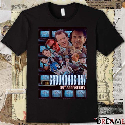 2026 Groundhog Day 30th Anniversary Bill Murray t-shirt