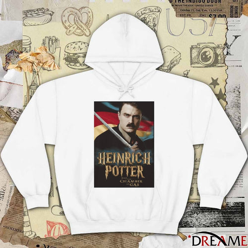 2026 Heinrich Potter And The Chamber Of Gas t-shirt – Politics Parody Tee