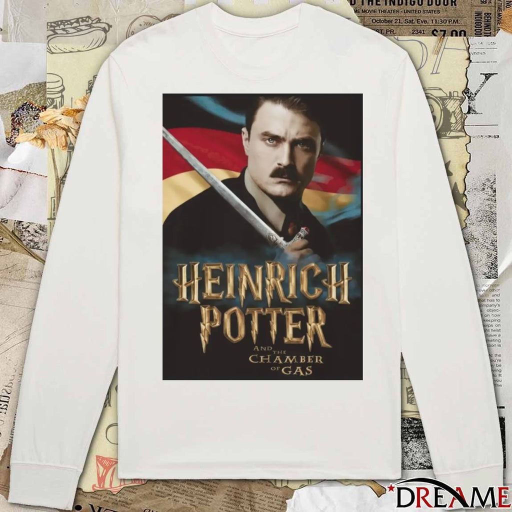 2026 Heinrich Potter And The Chamber Of Gas t-shirt – Politics Parody Tee