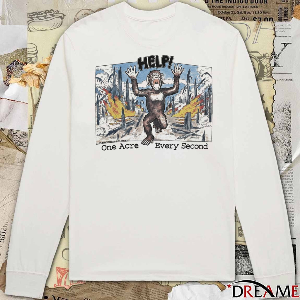 2026 Help One Acre Every Second t-shirt
