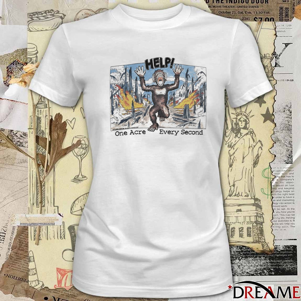 2026 Help One Acre Every Second t-shirt