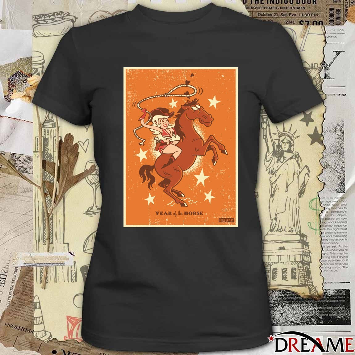 2026 Holderman Year Of The Horse Is Almost Here Poster t-shirt