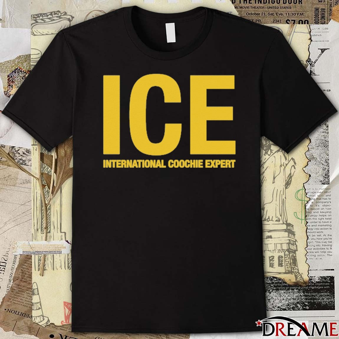2026 Ice International Coochie Expert t-shirt