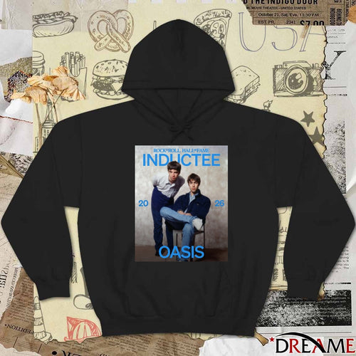 2026 Inductee Rock & Roll Hall of Fame Oasis Poster t-shirt