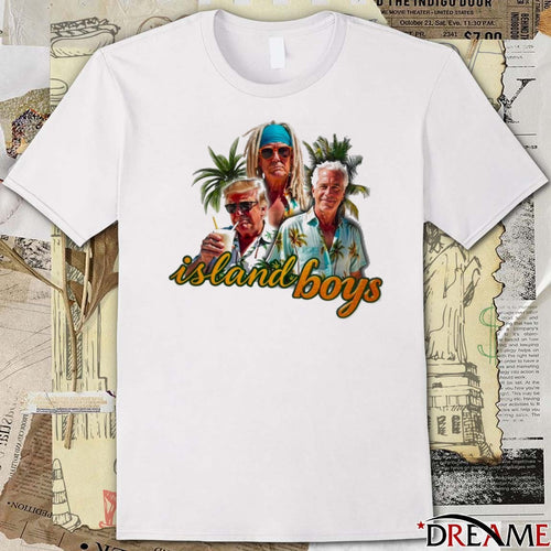 2026 Island Boys Donald Trump, Jeffrey Epstein Bruhtees t-shirt
