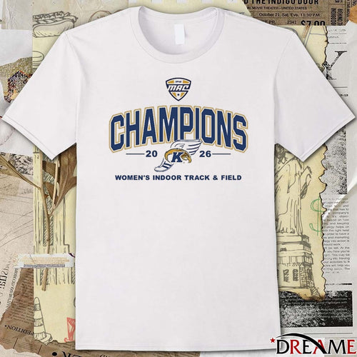 2026 Kent State Golden Flashes Women’s Indoor Track and Field MAC Champions t-shirt
