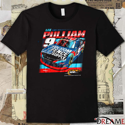 2026 Lee Pulliam Folsom Fence Supply JR Motorsports t-shirt
