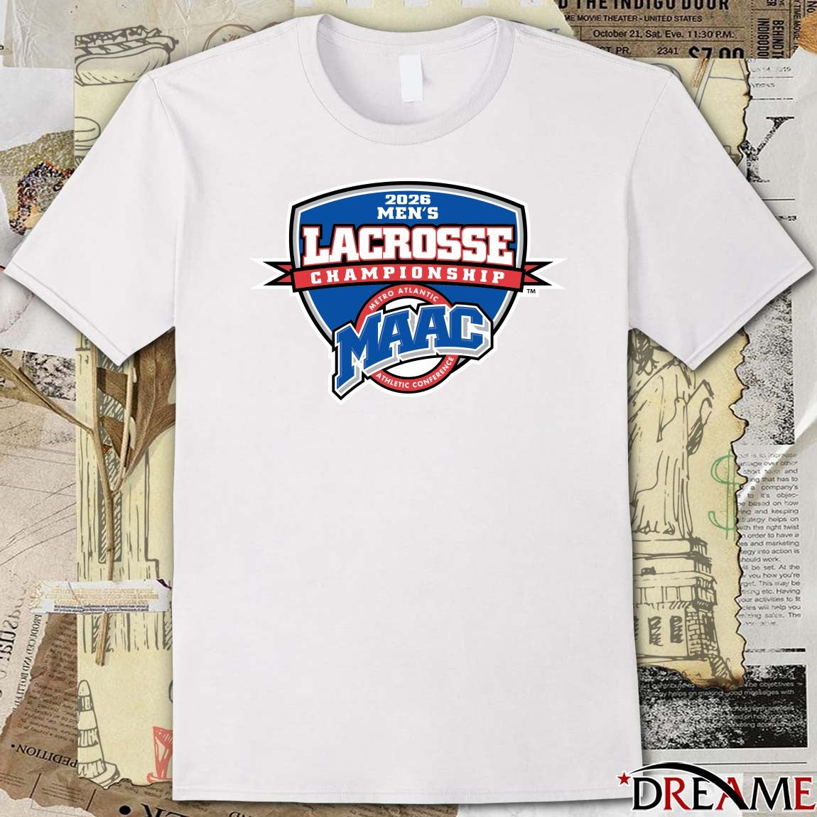 2026 MAAC Men’s Lacrosse Championship Logo t-shirt