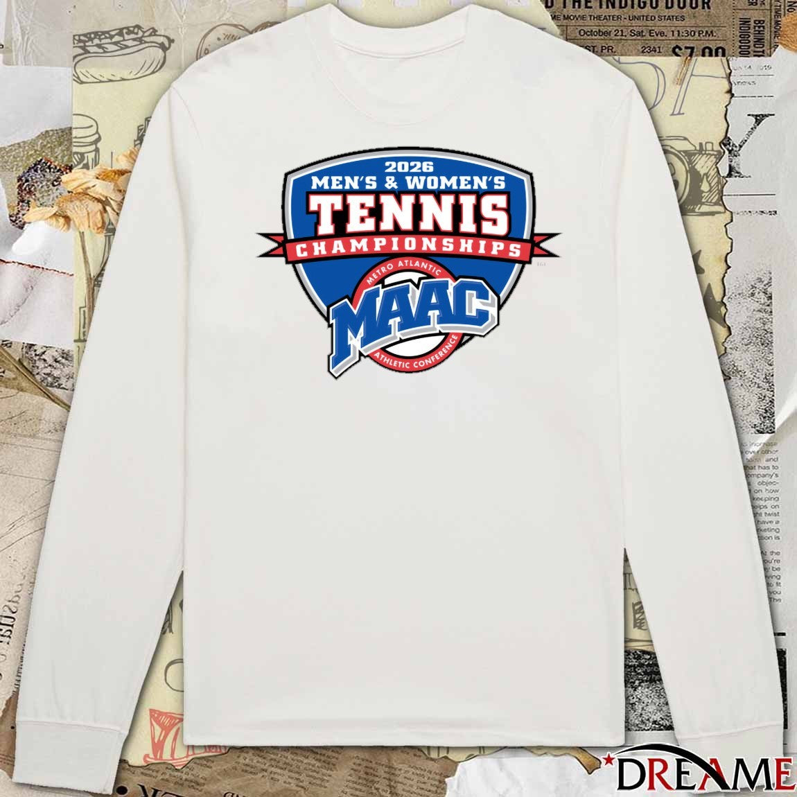 2026 MAAC Men’s and Women’s Tennis Championships Logo t-shirt