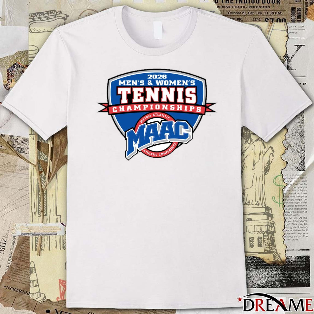 2026 MAAC Men’s and Women’s Tennis Championships Logo t-shirt