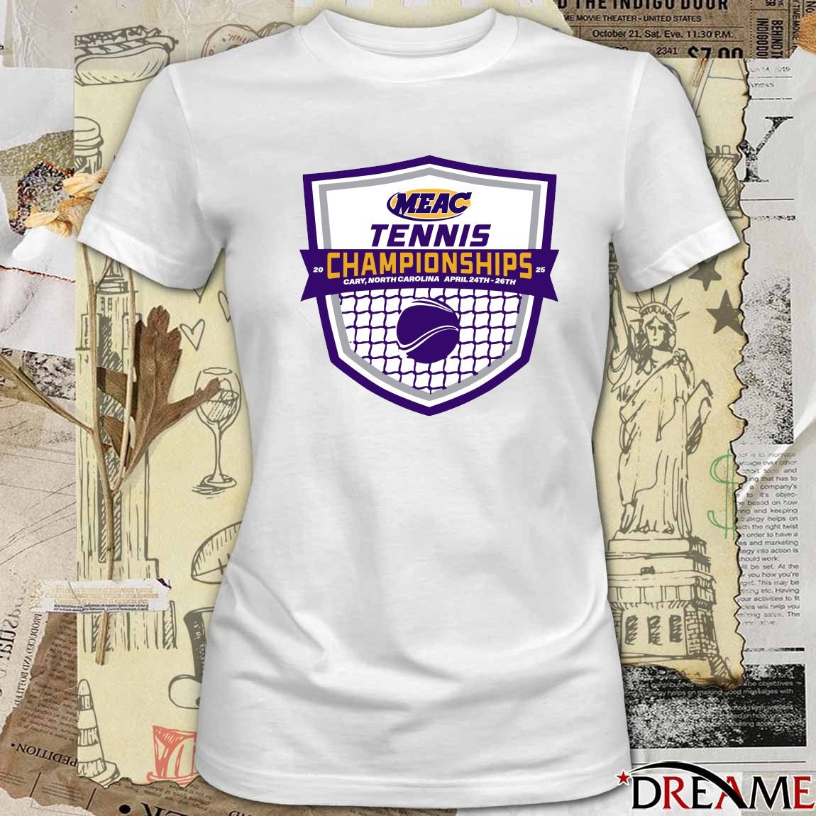 2026 MEAC Tennis Championships Cary North Carolina April 23rd – 25th t-shirt
