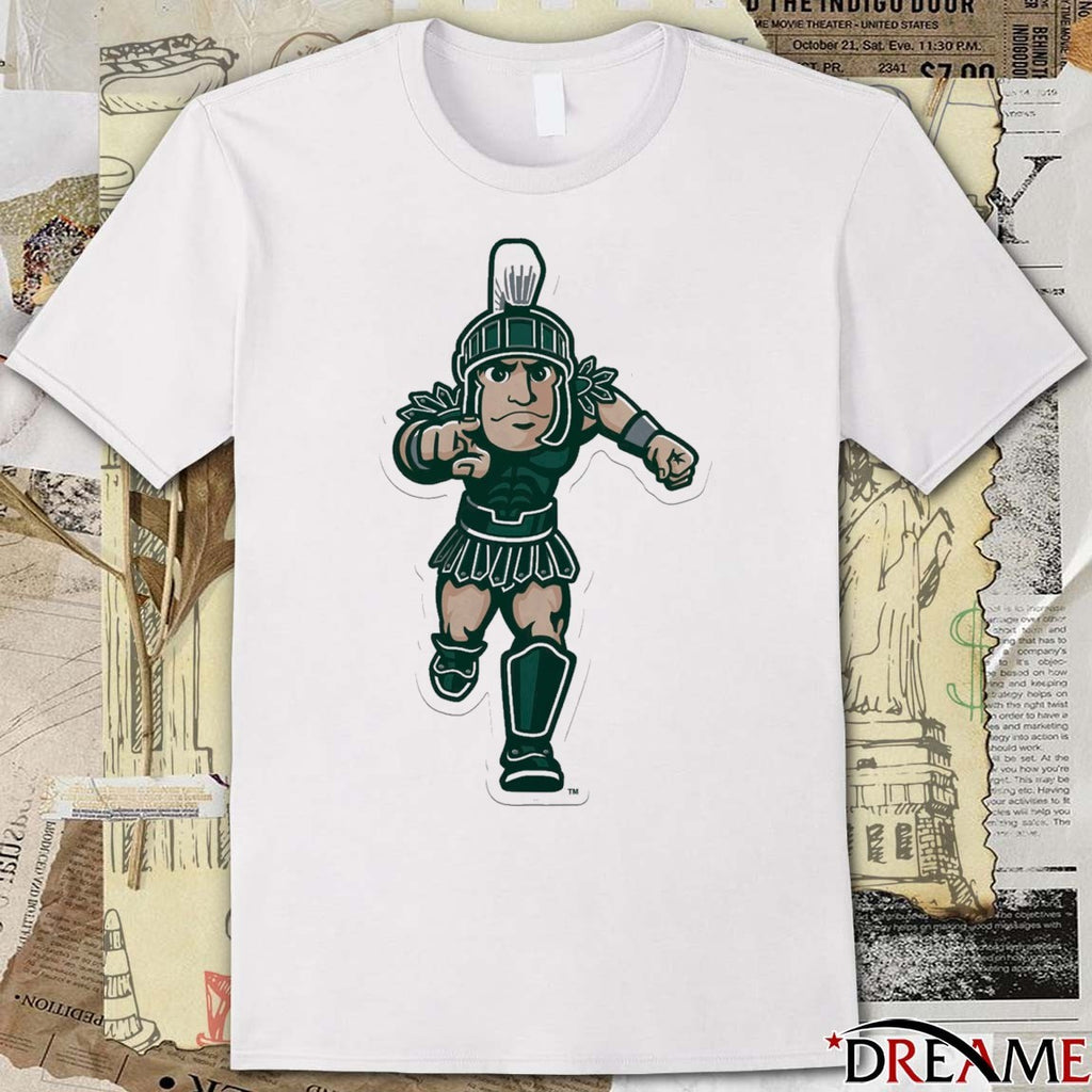 2026 Michigan State Spartans Mascot Pennant t-shirt