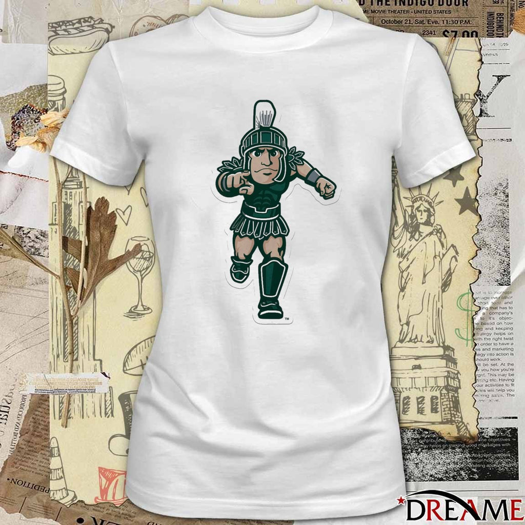 2026 Michigan State Spartans Mascot Pennant t-shirt