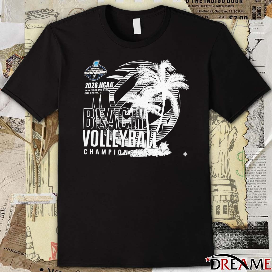 2026 NCAA Beach Volleyball Championship Gulf Shores, AL Champions Win Here t-shirt