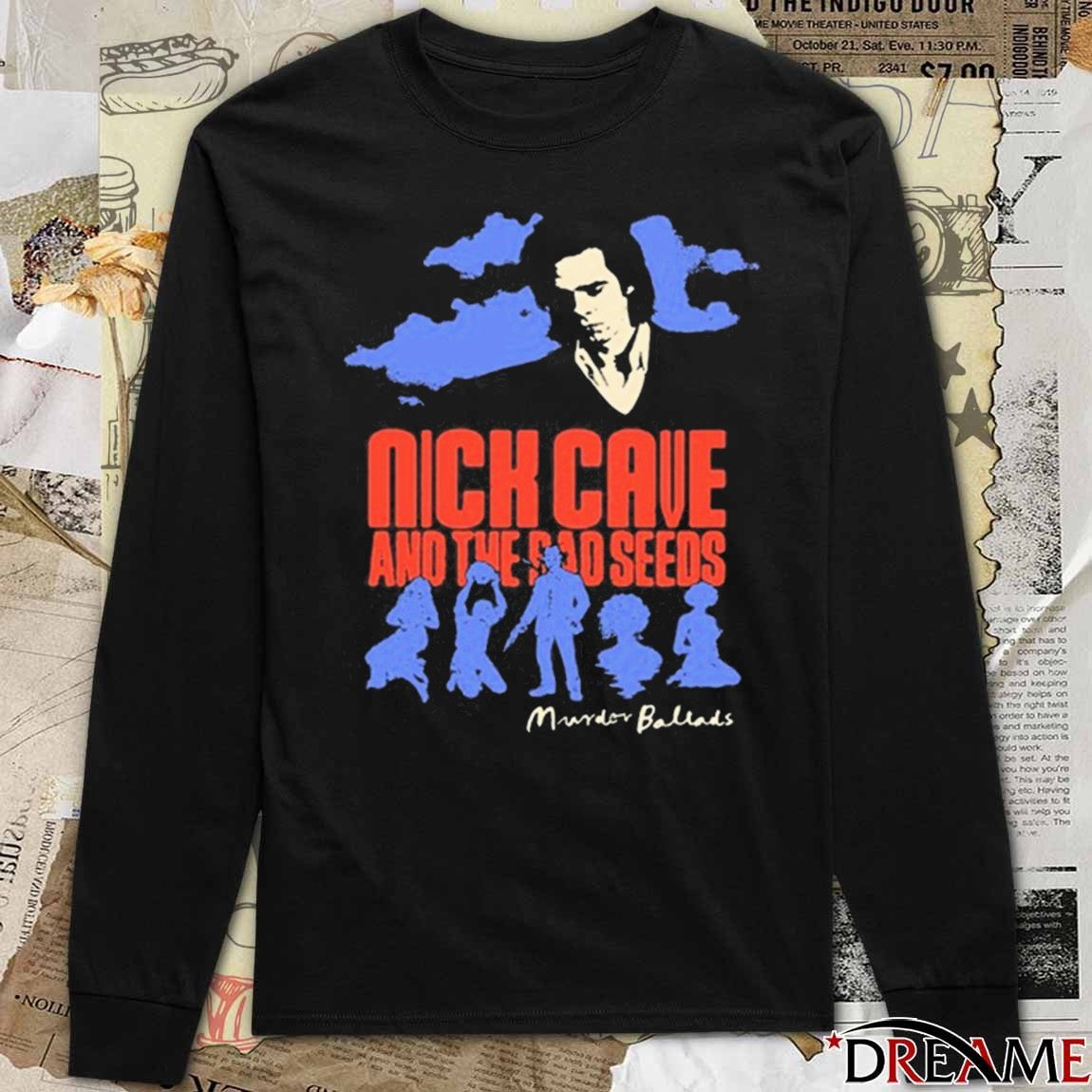 2026 Nick Cave and The Bad Seeds Murder Ballads t-shirt