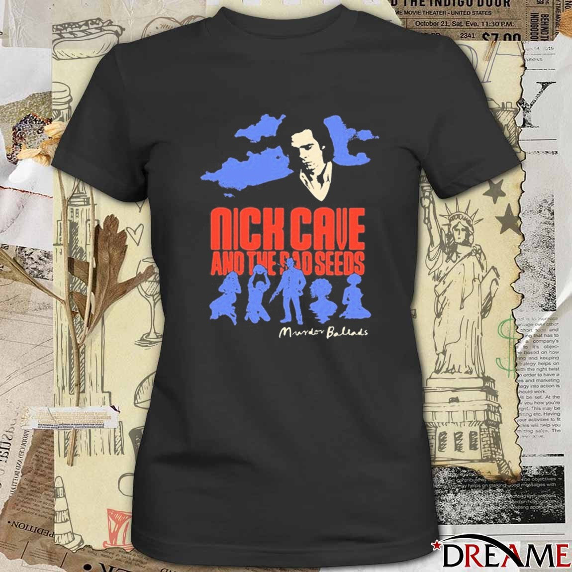 2026 Nick Cave and The Bad Seeds Murder Ballads t-shirt