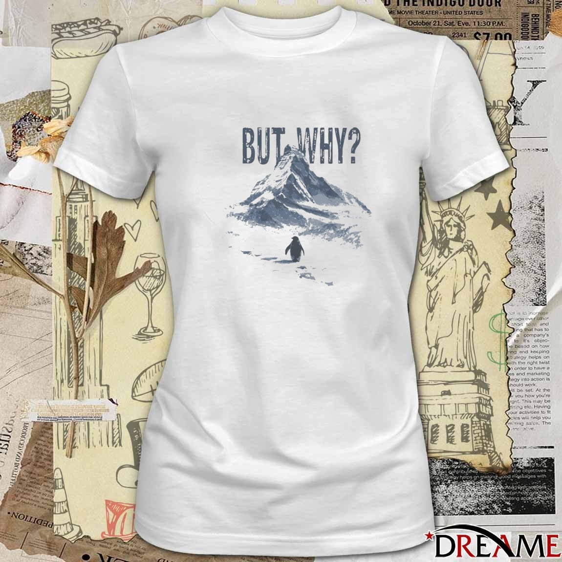 2026 Nihilist Penguin But Why t-shirt