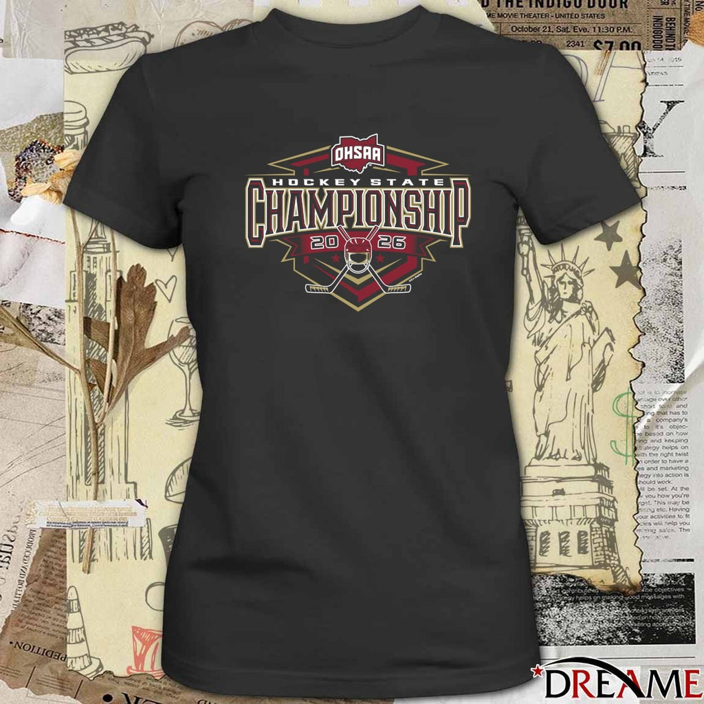 2026 OHSAA Hockey State Championship Logo t-shirt