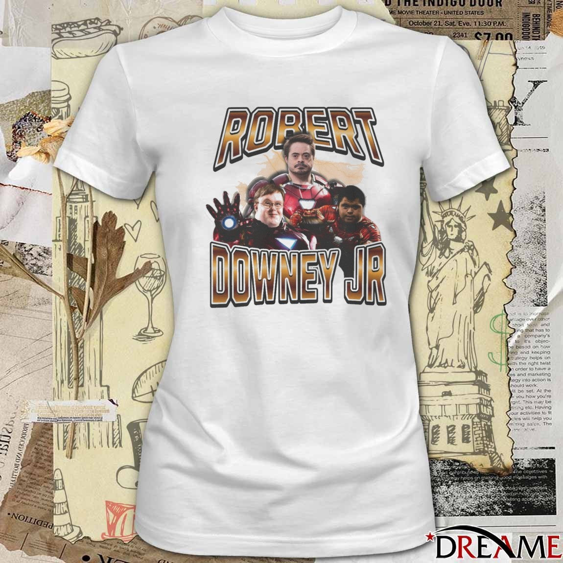 2026 Robert Downey Jr. Iron Man Graphic Bruhtees t-shirt