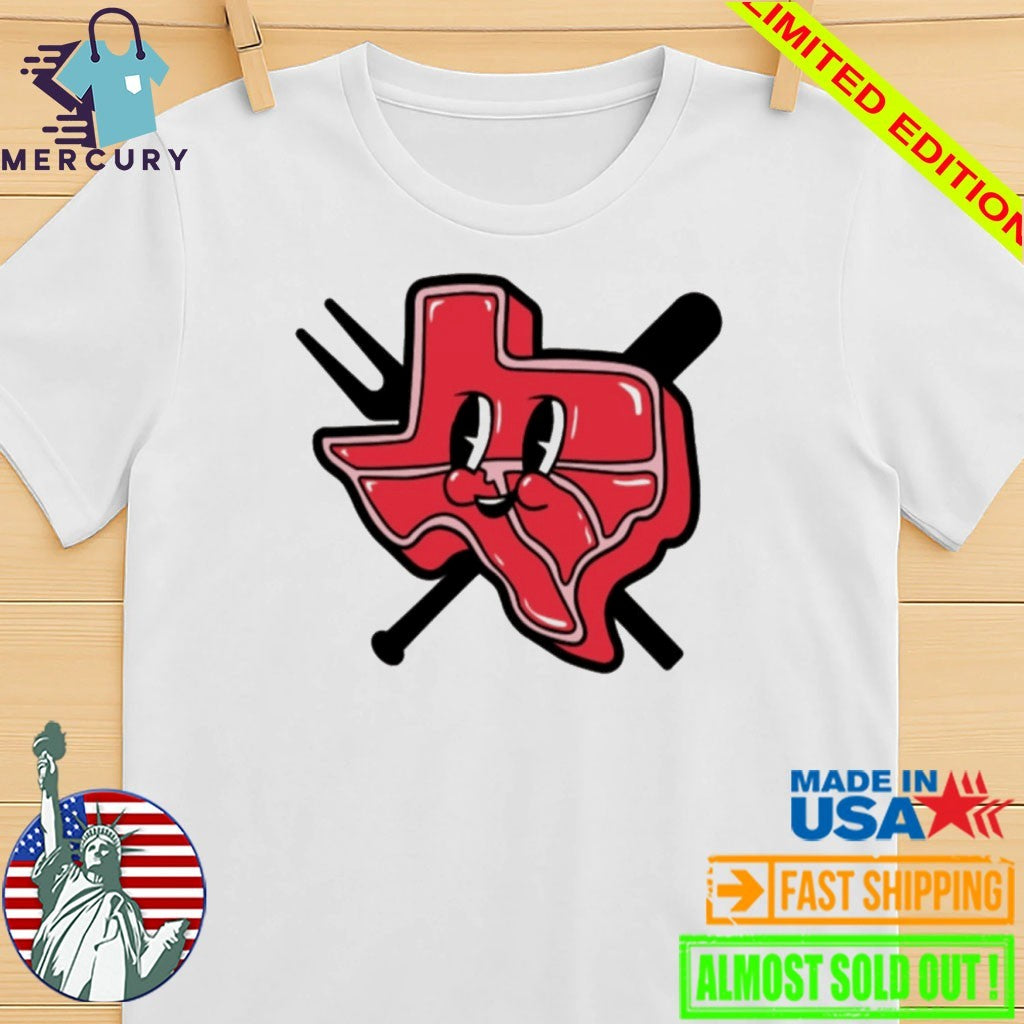 2026 Round Rock Express Texas T-Bone Shirt