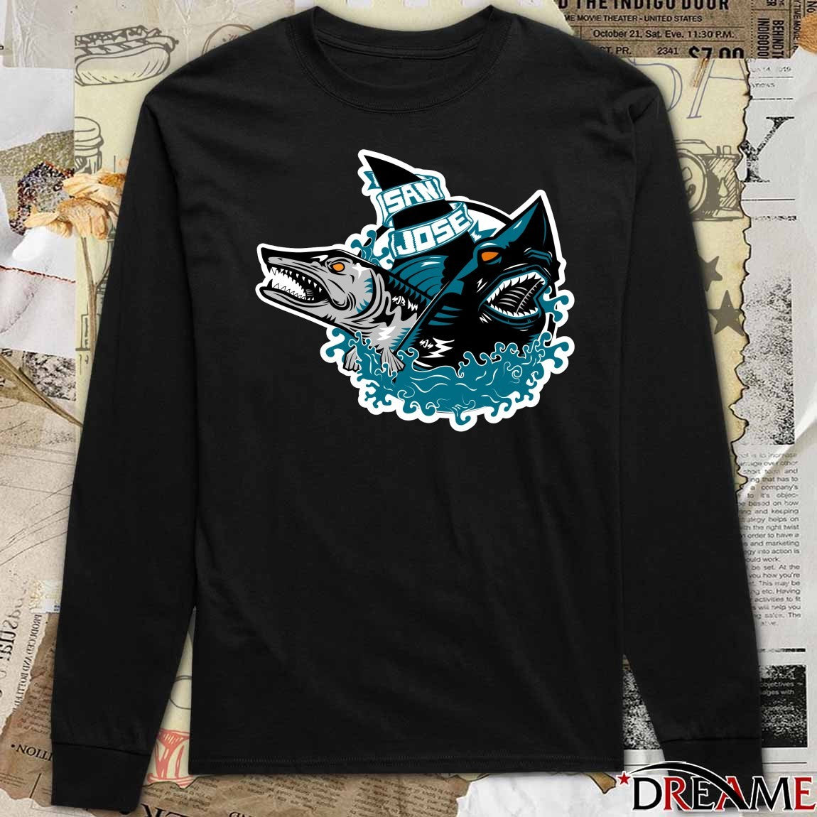 2026 San Jose Barracuda Barracuda HockeyThe FutureIs Teal t-shirt
