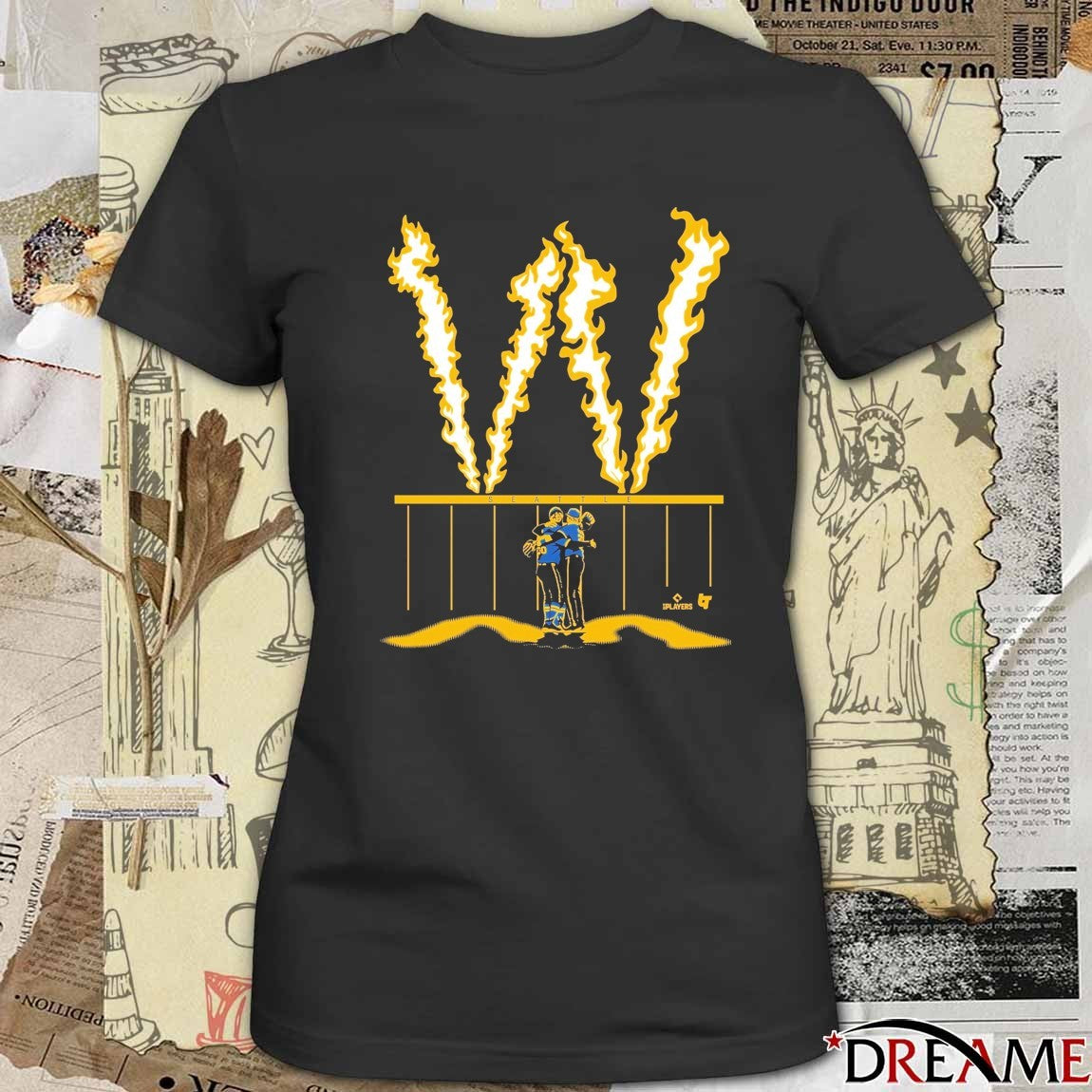 2026 Seattle Mariners Baseball Fire the W t-shirt