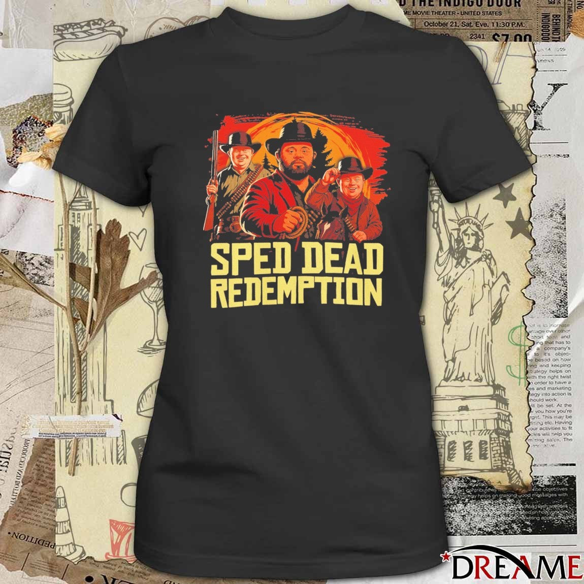 2026 Sped Dead Redemption Meme Bruhtees t-shirt
