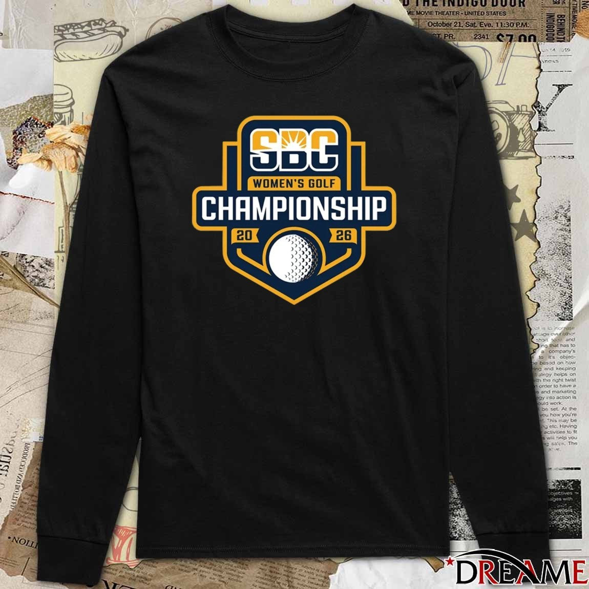 2026 Sun Belt Women’s Golf Championship Logo t-shirt