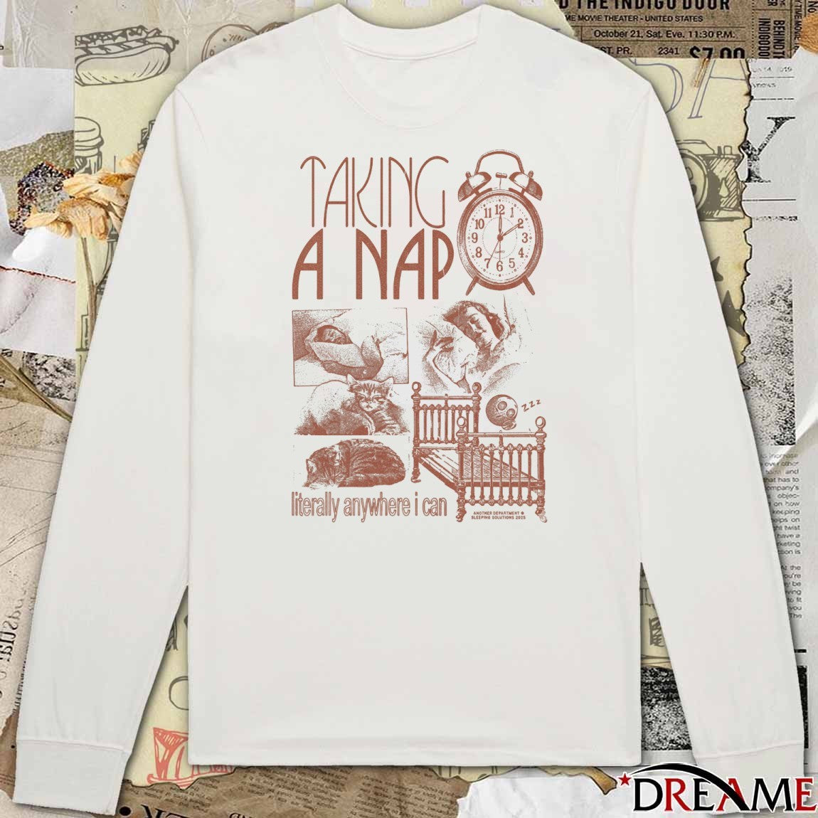 2026 Taking A Nap Literally Anywhere I Can t-shirt