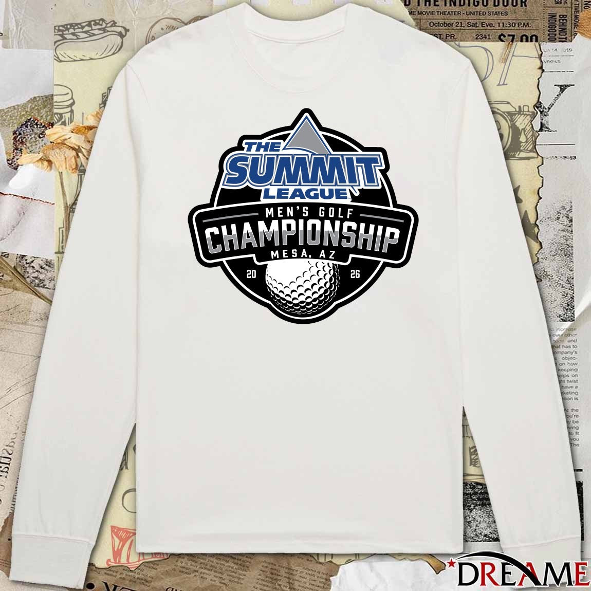 2026 The Summit League Men’s Golf Championship Mesa, Arizona Logo t-shirt