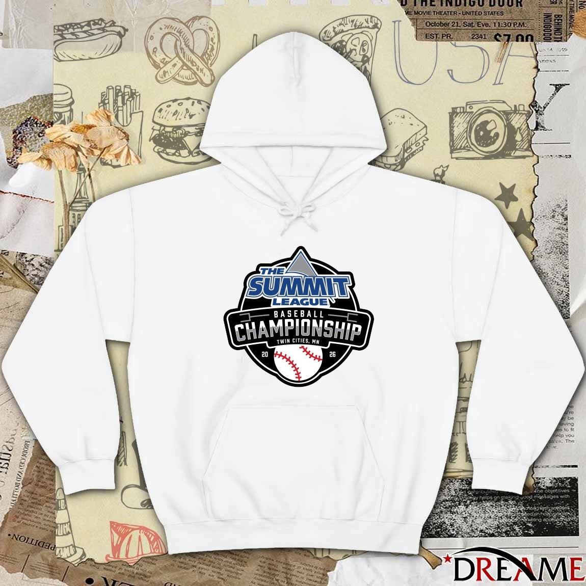 2026 The Summit League Softball Championship Twin Cities MN Logo t-shirt