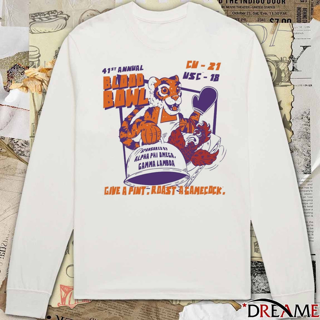 41St Annual Carolina vs Clemson Blood Drive Forever To Thee Rivalry t-shirt