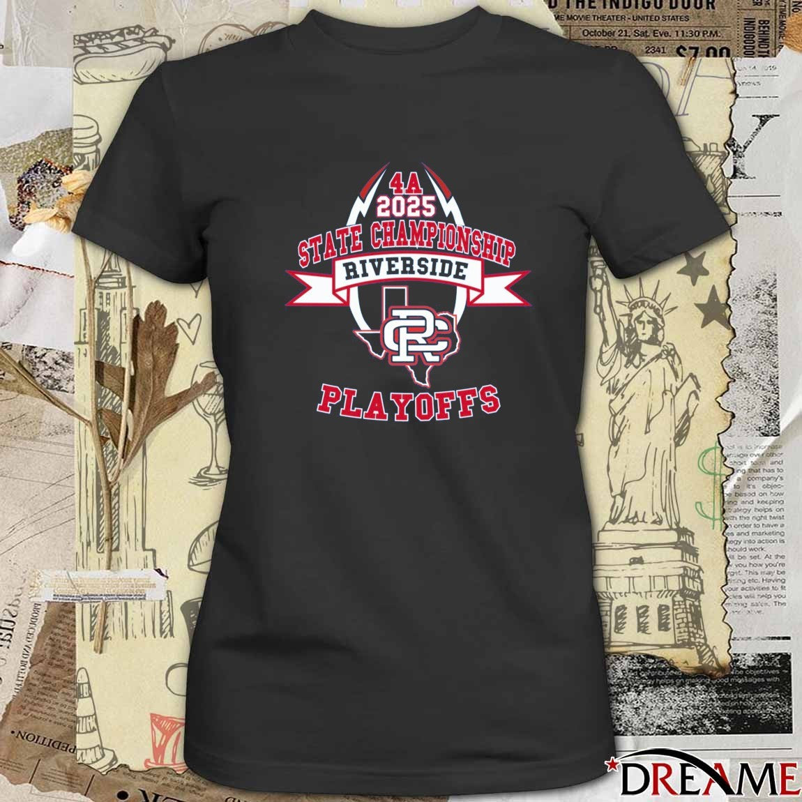 4A 2025 State Championship Carter-Riverside Athletics Playoffs t-shirt